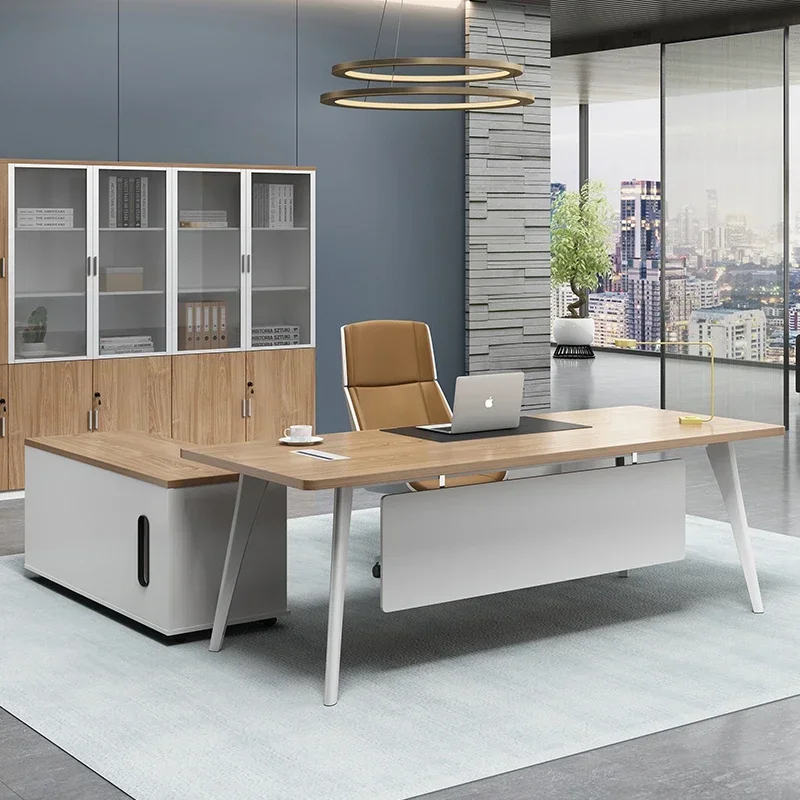Desk Setup Art - (Sea shipping) European Executive Office Desk