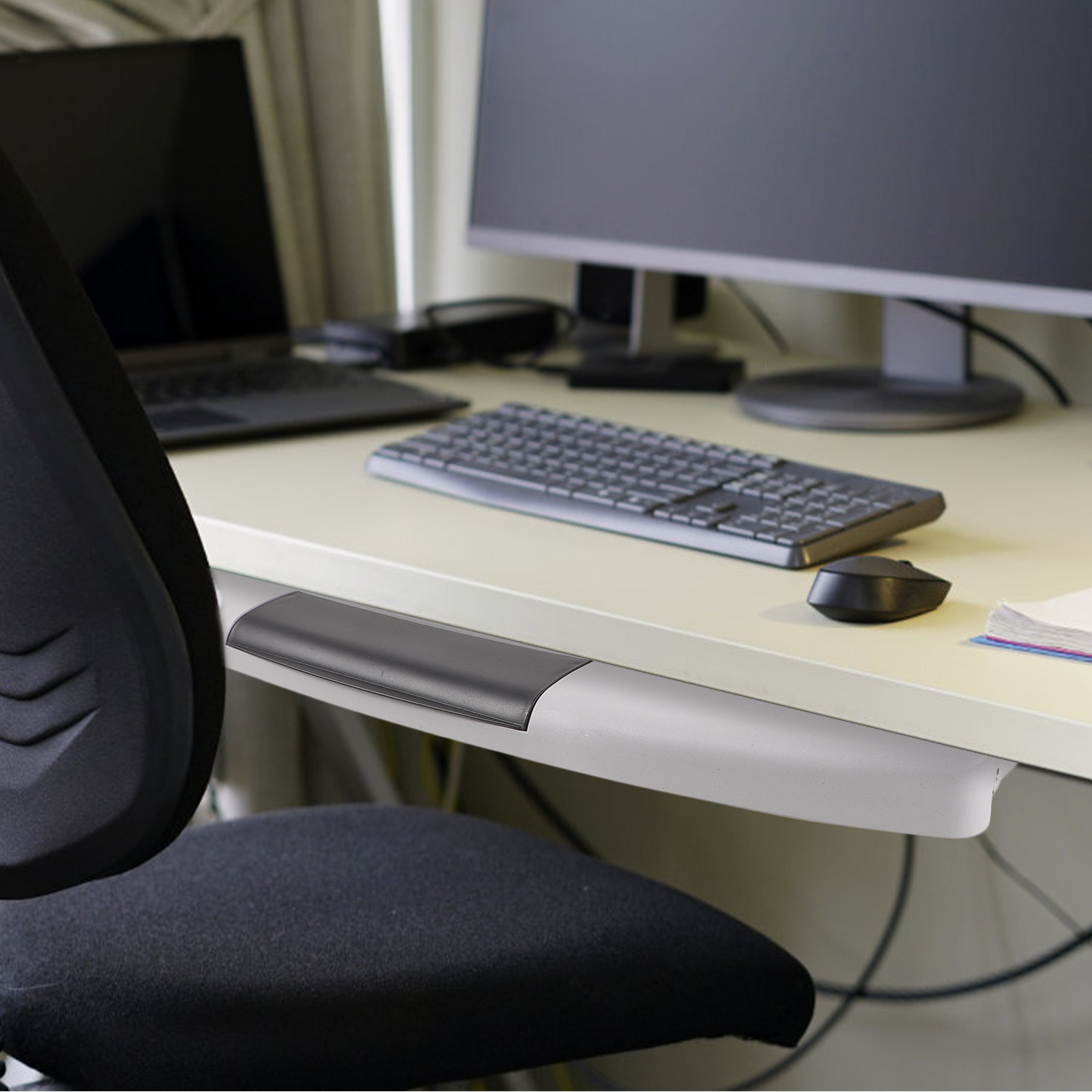 Desk Setup With Keyboard Tray - 1Set Keyboard Tray Under Desk Large