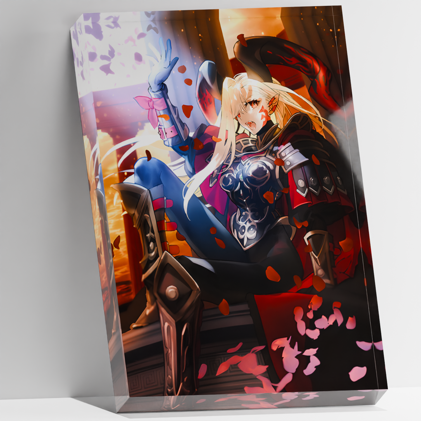 Desk Setup Poster - Custom Acrylic Photo Block Fate Grand