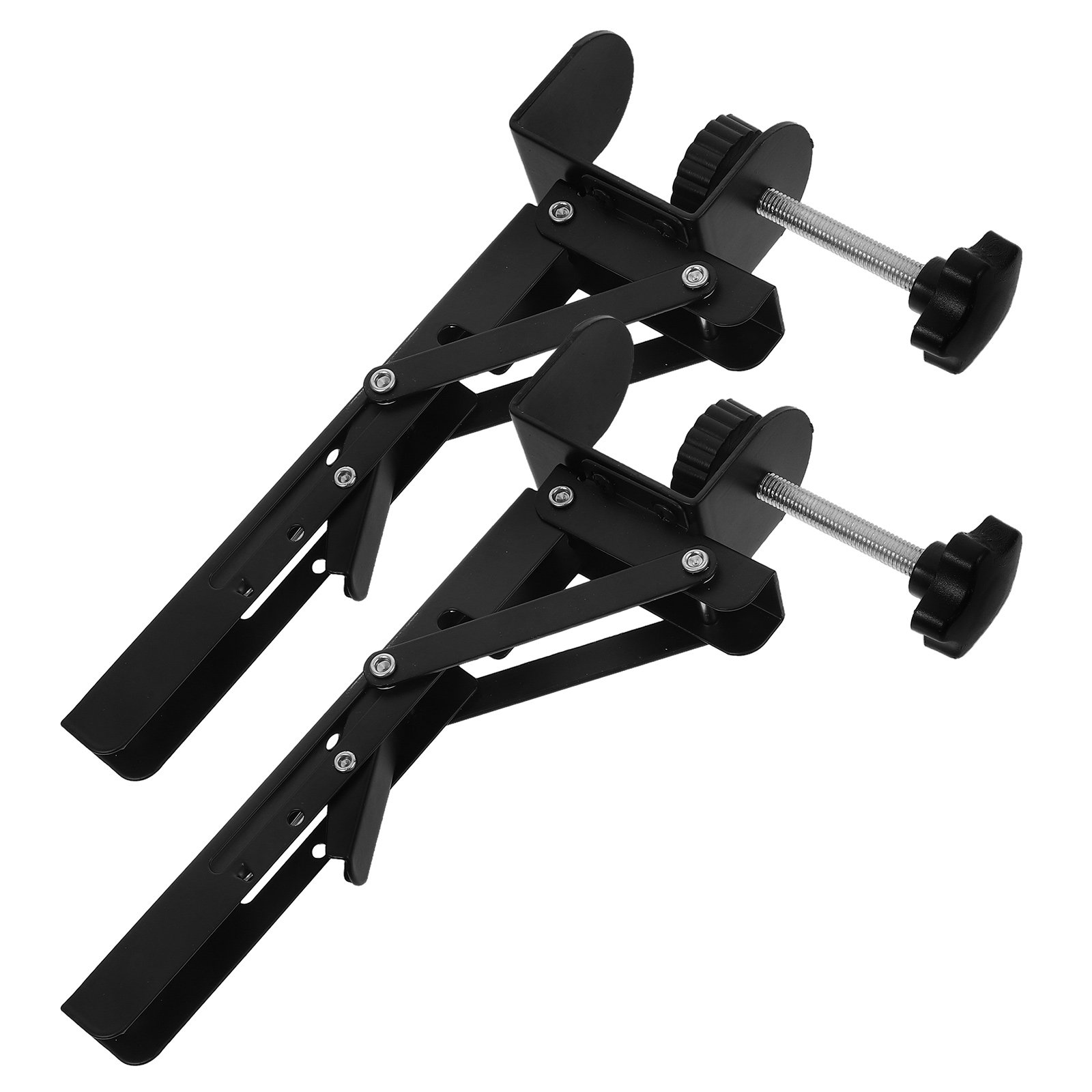 Desk Setup With Keyboard Tray - 2Pcs Ergonomic Adjustable Clamp Desk Arm