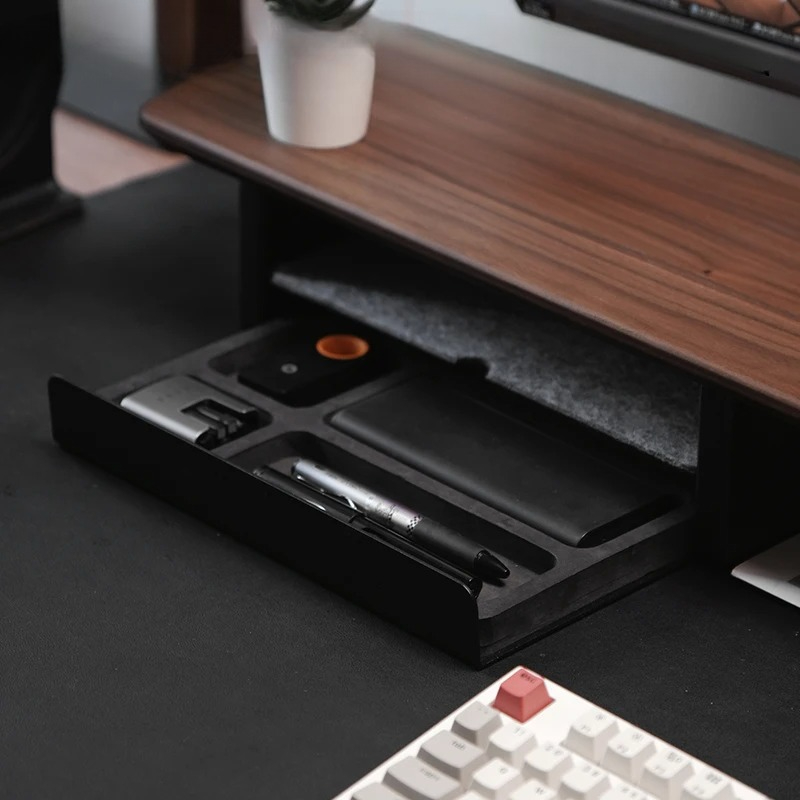 Premium Monitor Stand with Dra - Desk Setup Workspace recensie en prijs