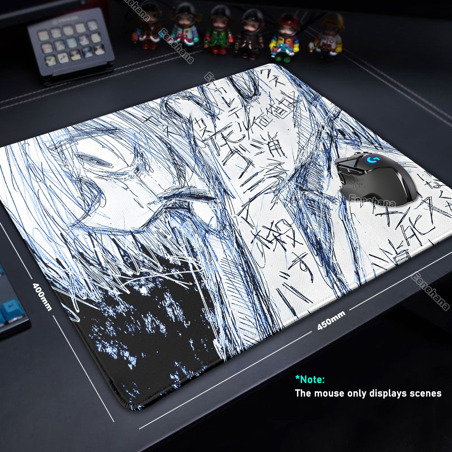 Bizarre Aesthetics Anime Girl  - Desk Setup Dark recensie en prijs