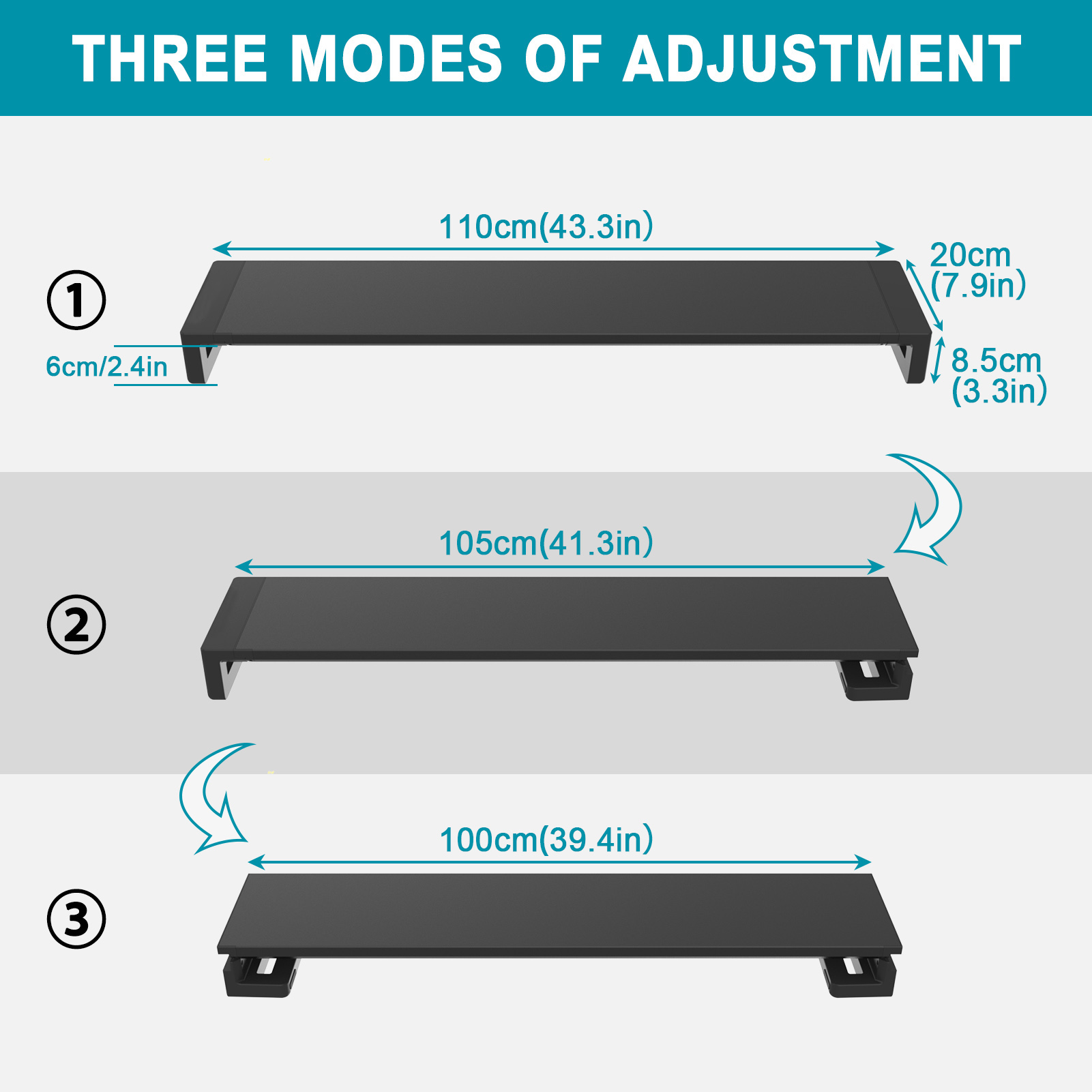 Dual Monitor Stand Riser, Exte - Dual Monitor Desk Setup recensie en prijs