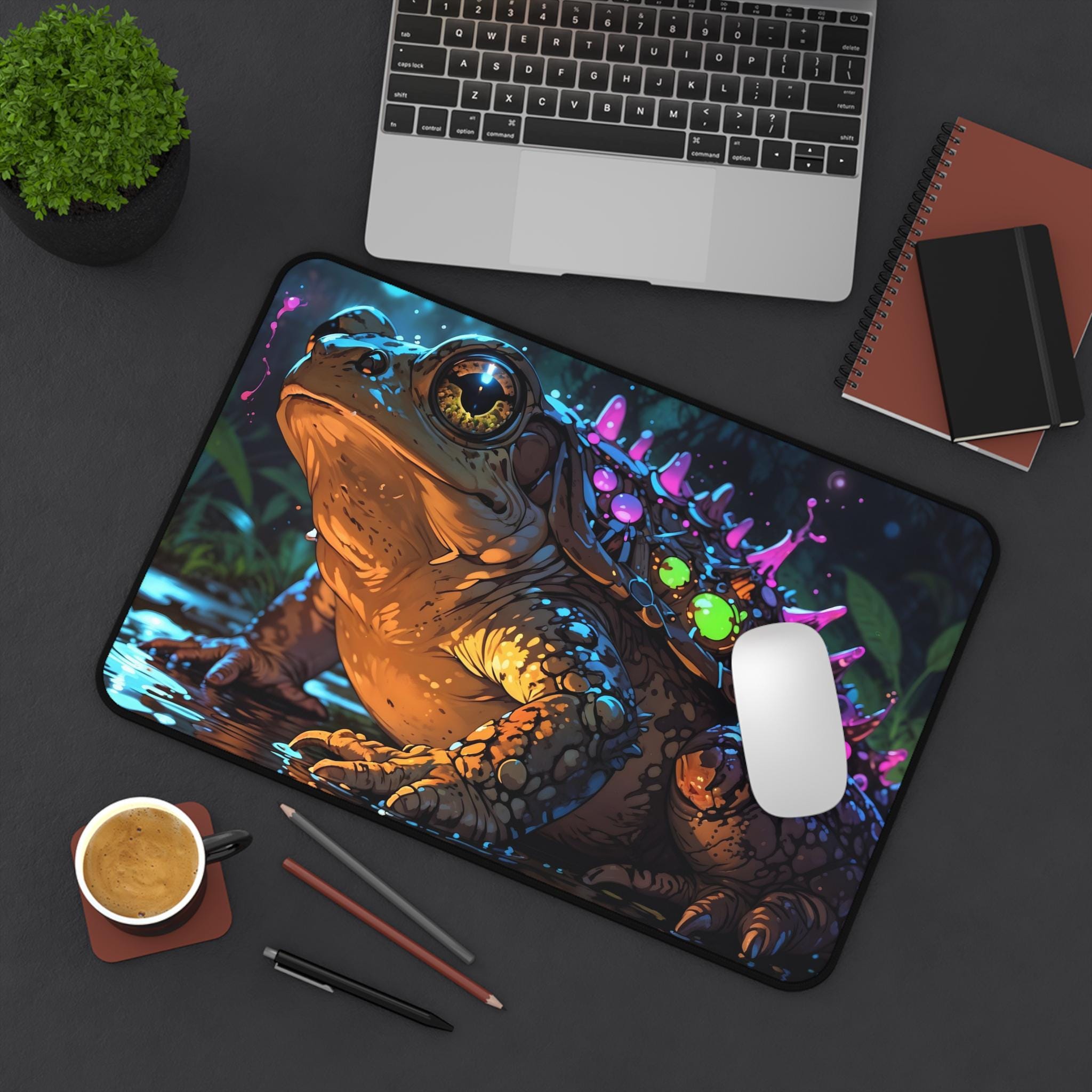 Cute Celestial Frog Desk Mat - - Desk Setup Workspace recensie en prijs