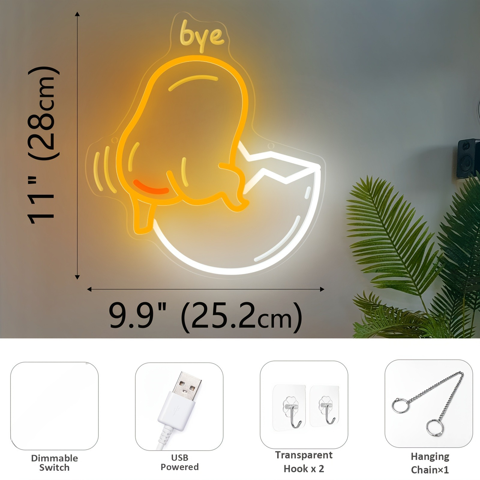 Sanrio Egg Yolk LED Neon Light - Desk Setup Art recensie en prijs