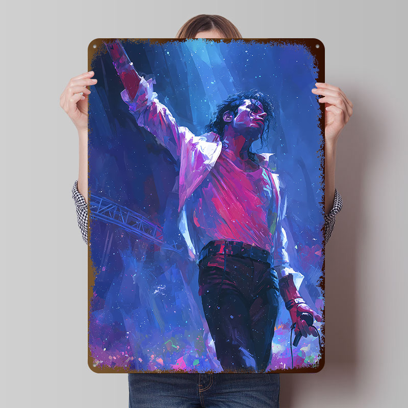 Michael Jackson on Stage Poste - Desk Setup Poster recensie en prijs