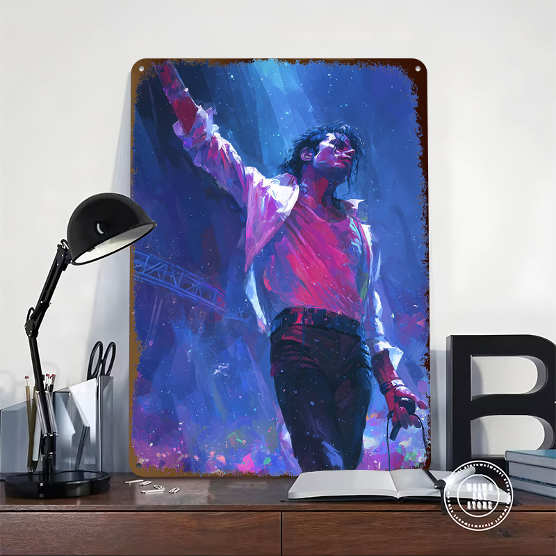 Michael Jackson on Stage Poste - Desk Setup Poster recensie en prijs