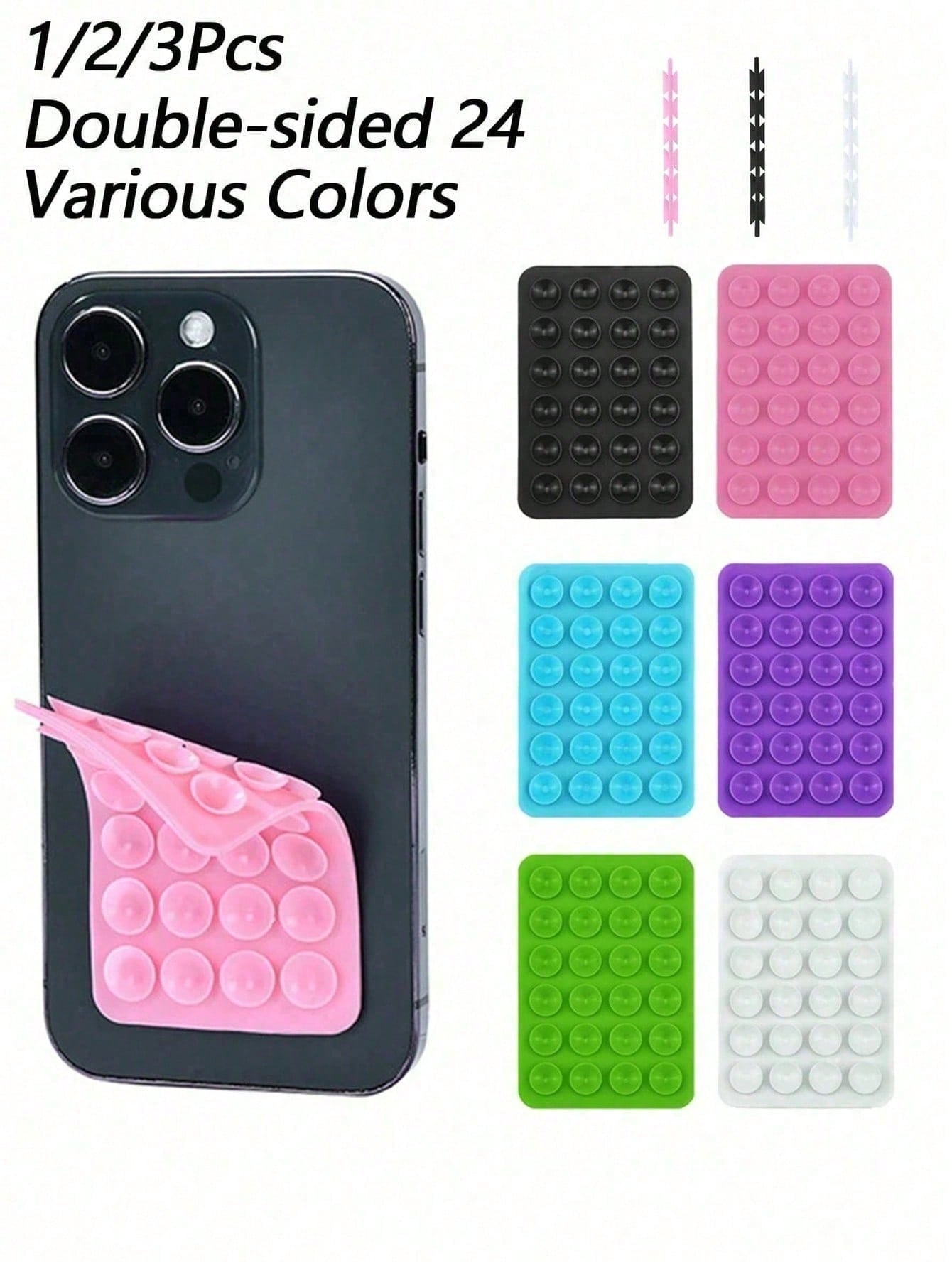 1pc Silicone Anti-Slip Suction - Dual Phone Holder recensie en prijs