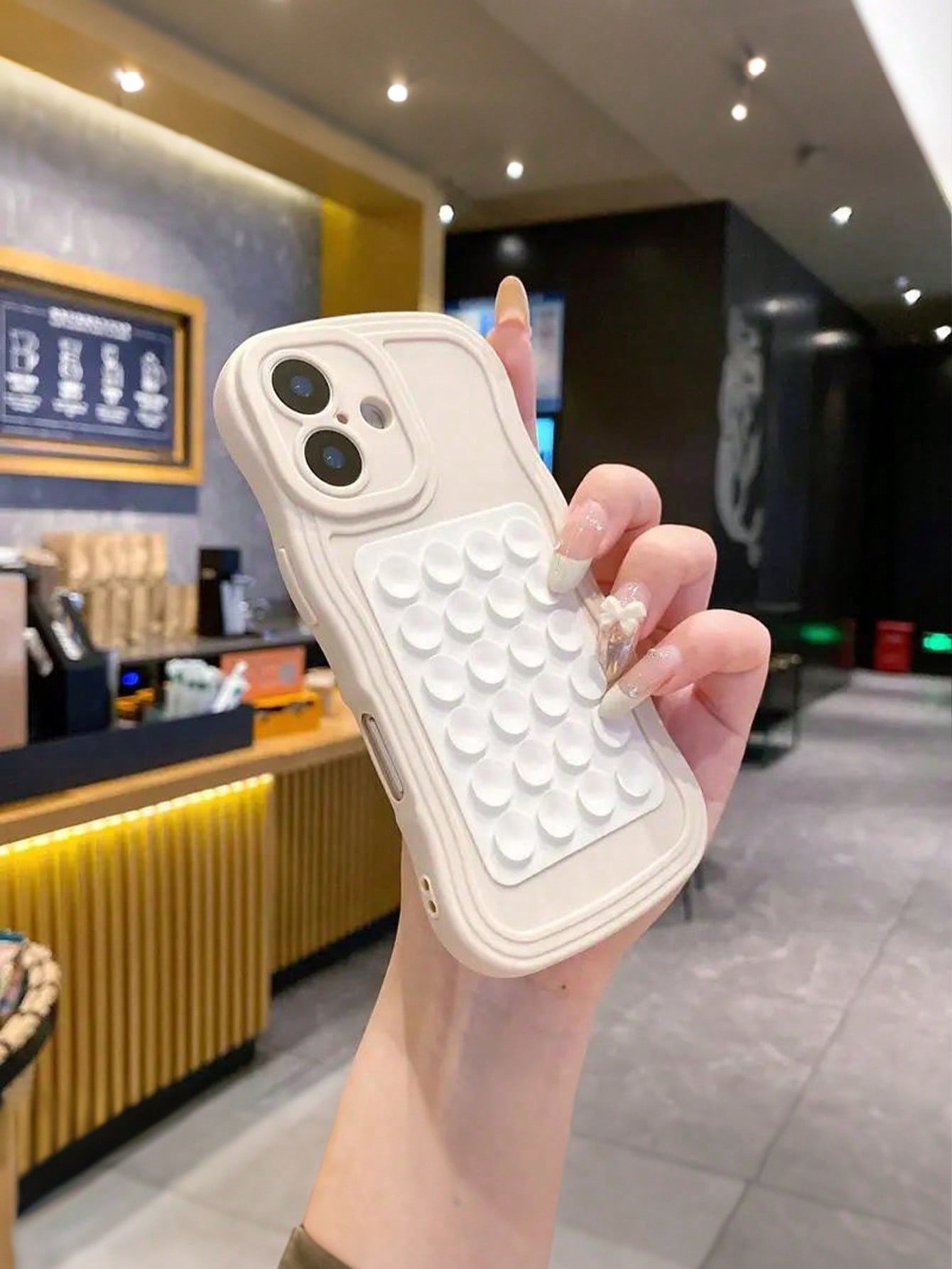 1pc Silicone Anti-Slip Suction - Dual Phone Holder recensie en prijs