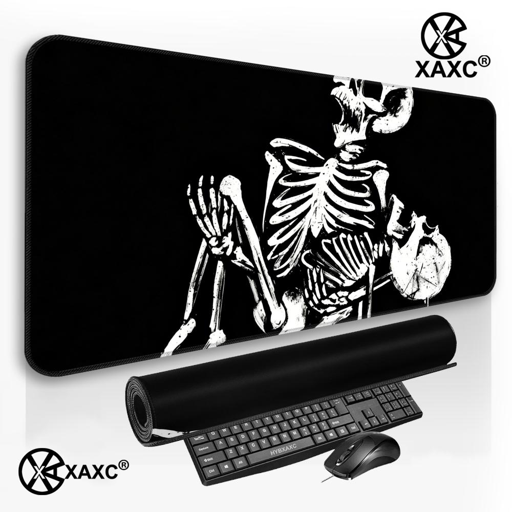 Skull Mouse Pad Dark Ink Desk  - Desk Setup Dark recensie en prijs