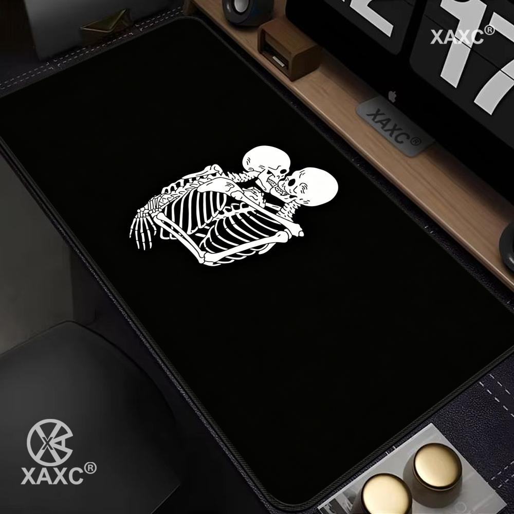 Skull Mouse Pad Dark Ink Desk  - Desk Setup Dark recensie en prijs