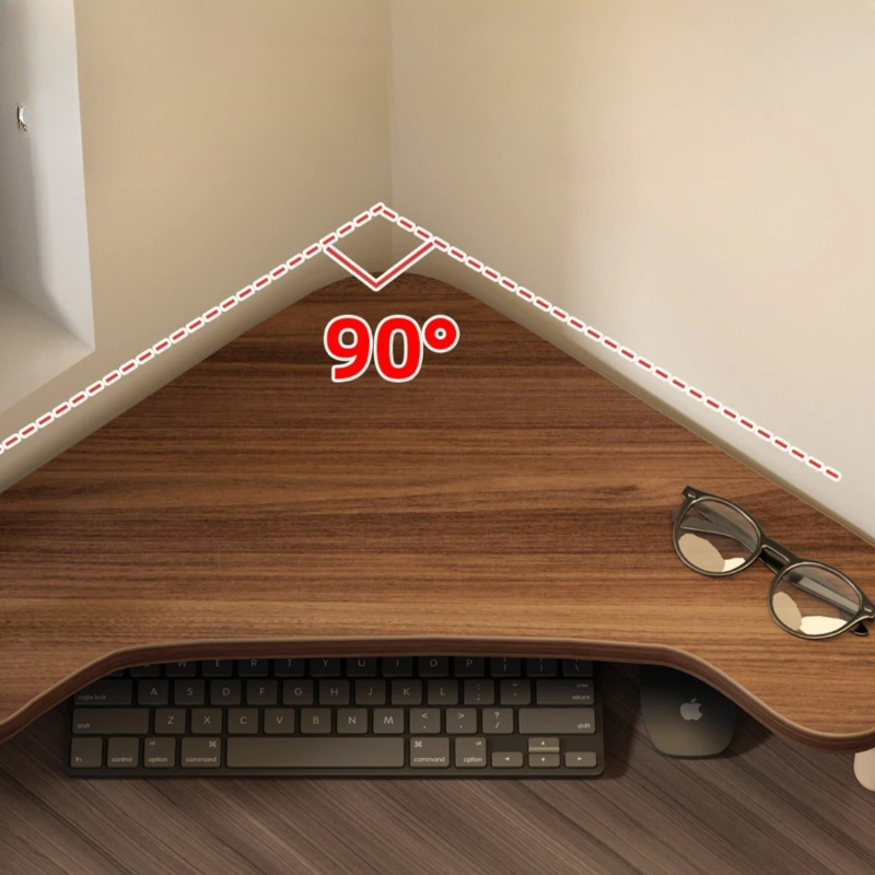 Corner Computer Stand, Triangl - Monitor Riser Wood recensie en prijs