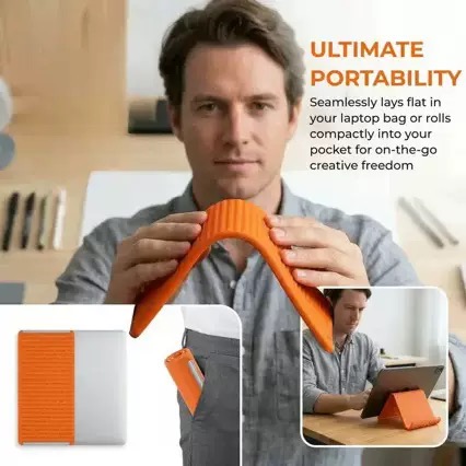 Portable Foldable Silicone Pho - Dual Phone Holder recensie en prijs