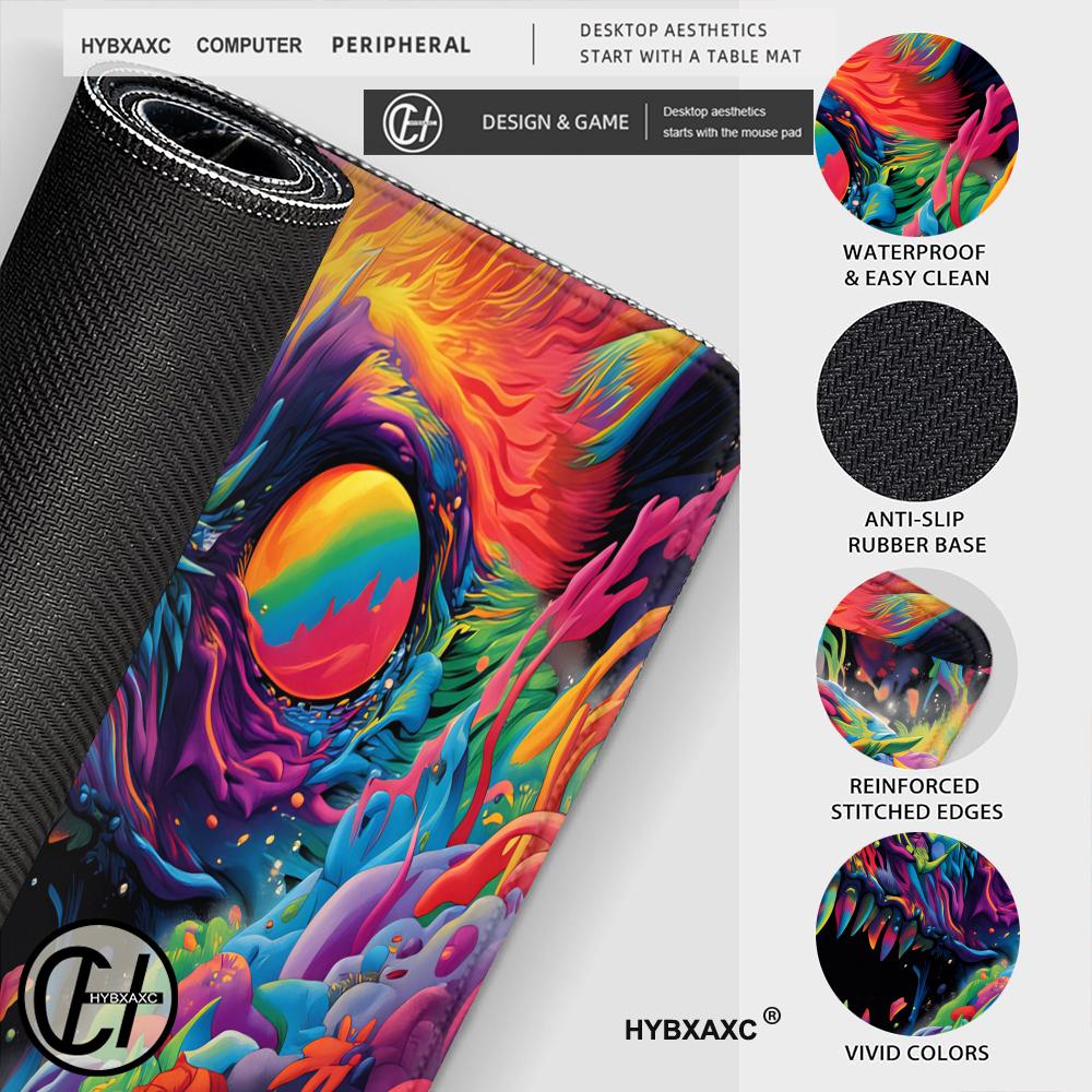 HYBXAXC Psychedelic Monster De - Desk Setup Art recensie en prijs