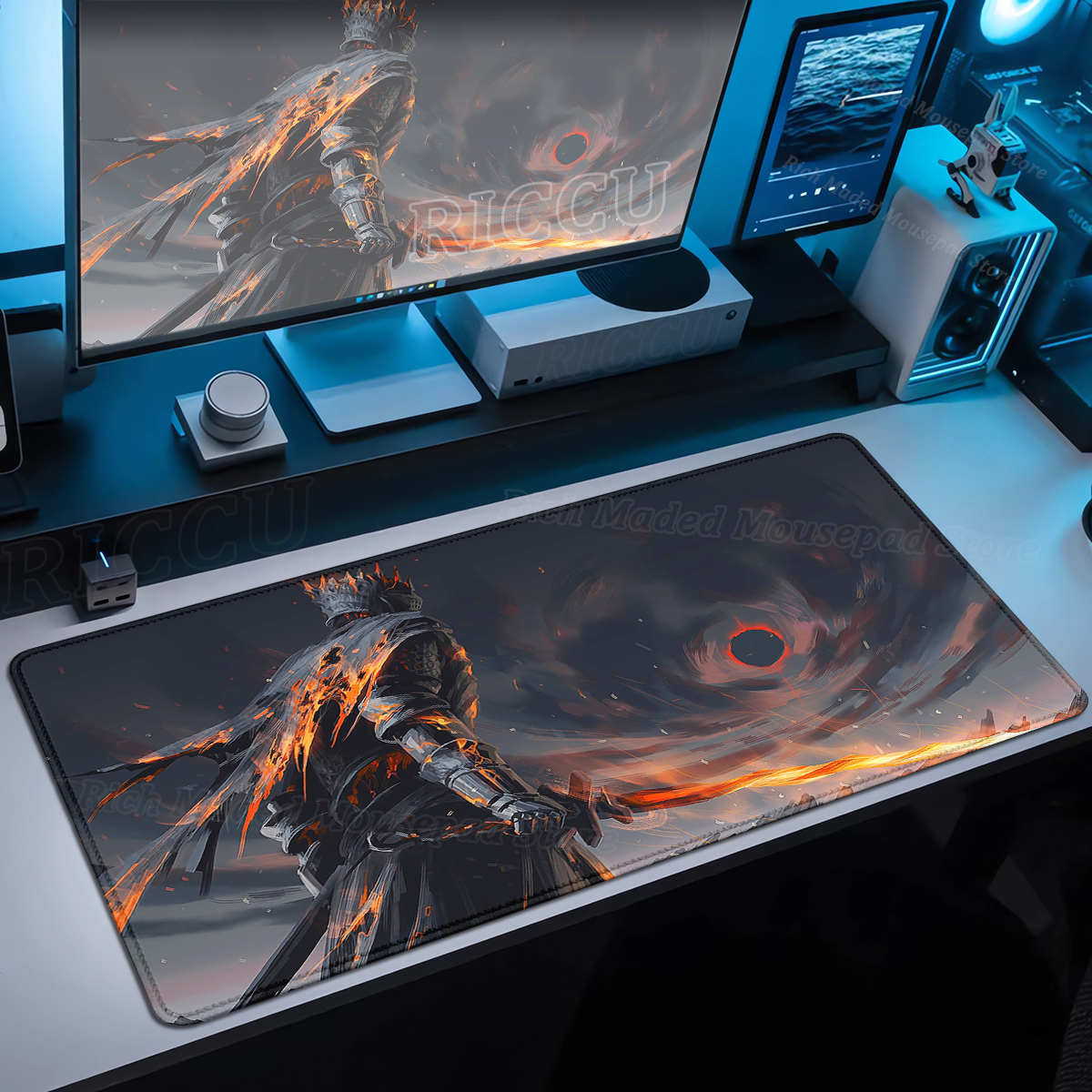 Game Xxl Mousepad Dark Souls M - Desk Setup Dark recensie en prijs