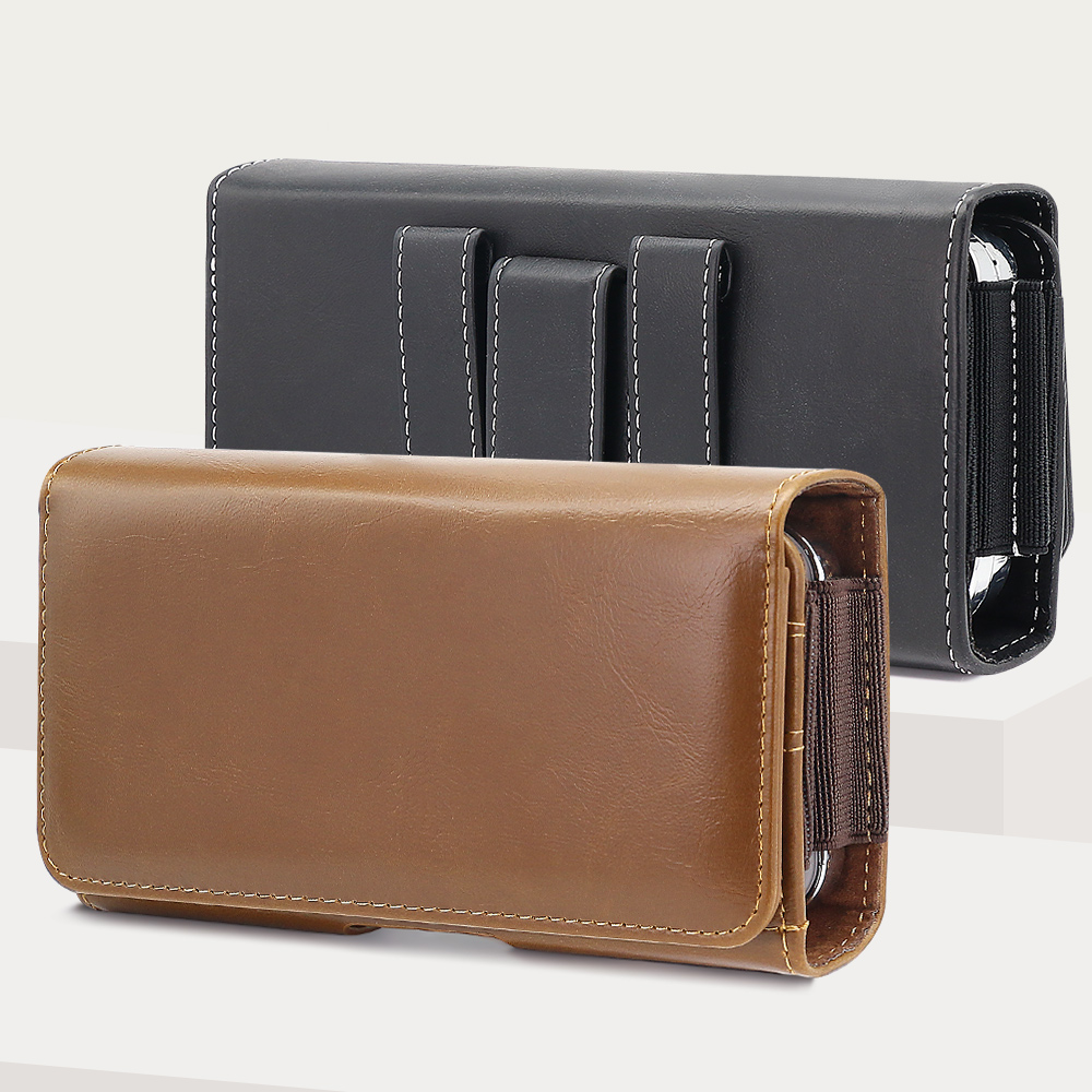 Universal Horizontal PU Leathe - Dual Phone Holder recensie en prijs