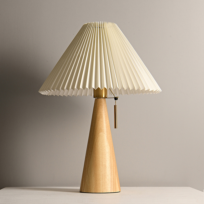 Retro Solid Wood Table Lamp No - Desk Setup Vintage recensie en prijs