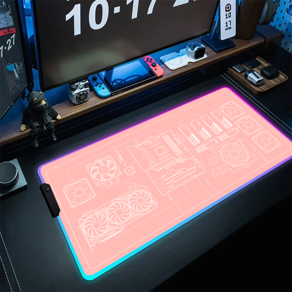 CPU Artistic line design Mouse - Desk Setup Artist recensie en prijs