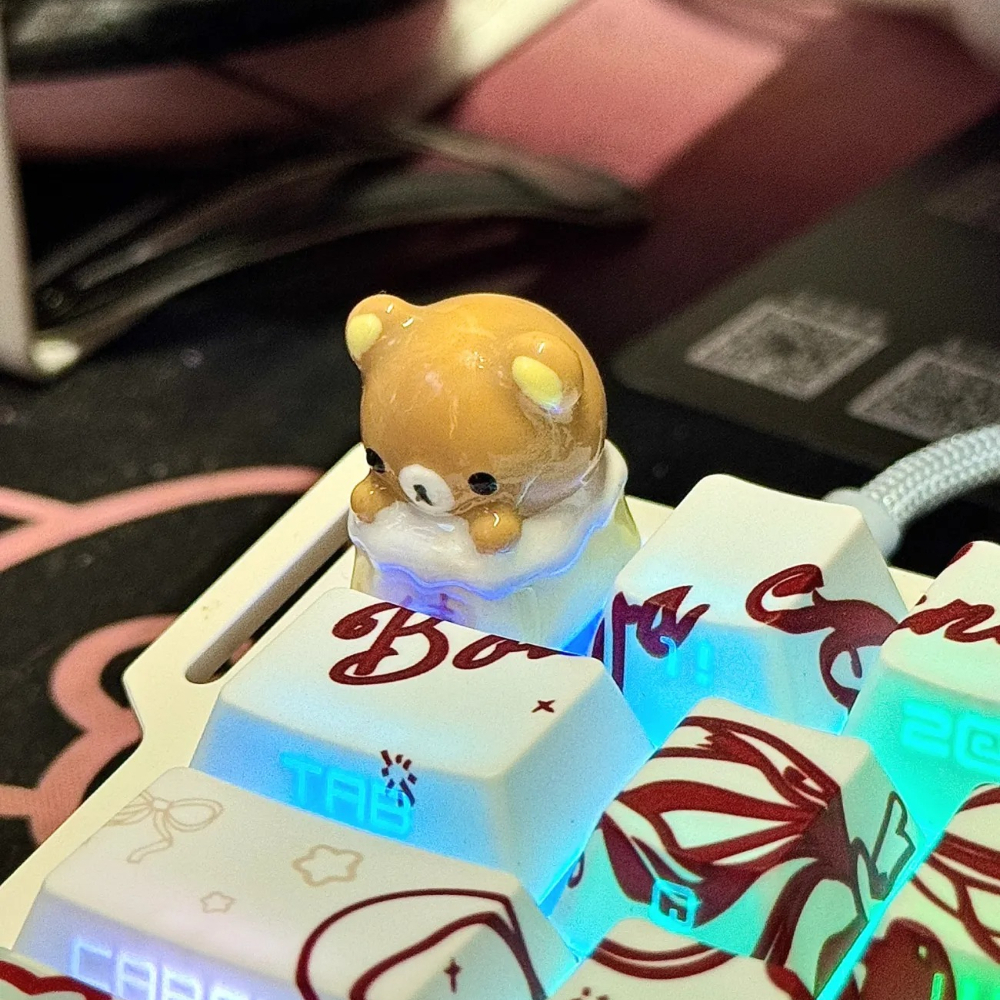 Kawaii Rilakkuma Keycaps Relax - Desk Setup Equipment recensie en prijs