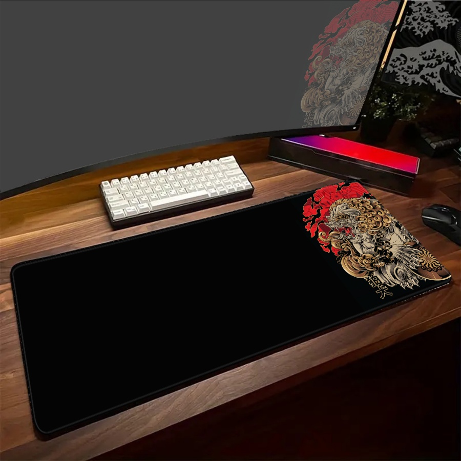 Black Desk Mousepad ONI Large  - Desk Setup Art recensie en prijs