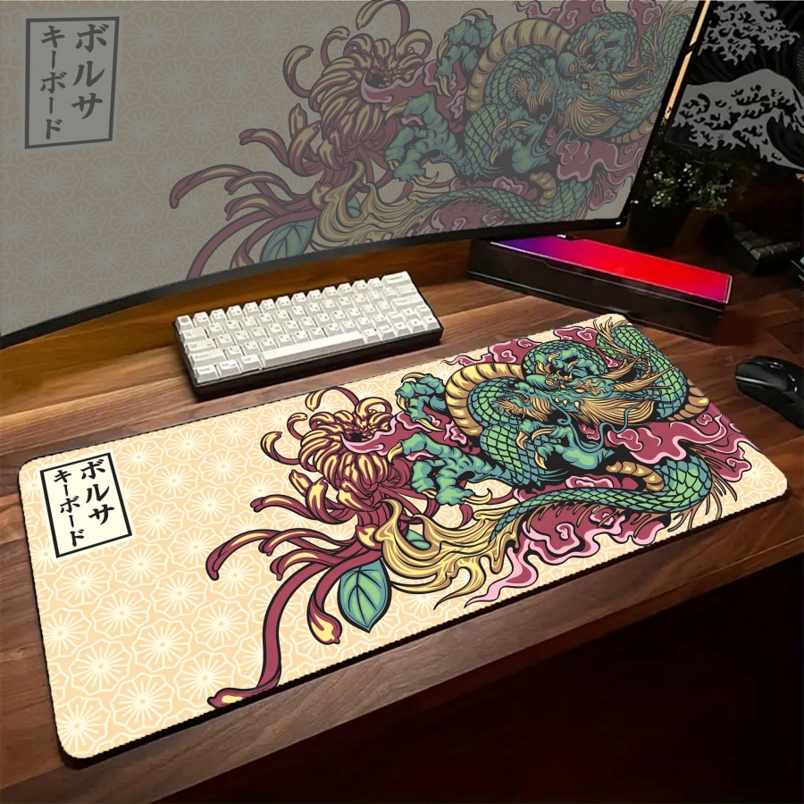 Black Desk Mousepad ONI Large  - Desk Setup Art recensie en prijs