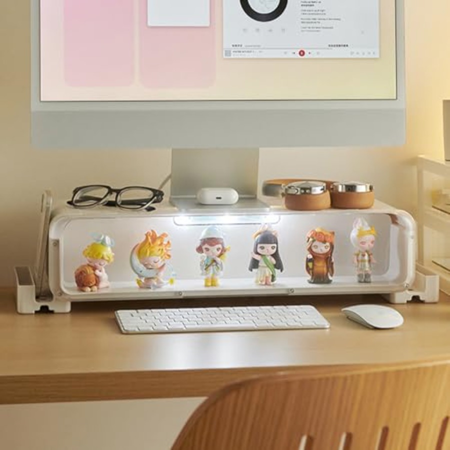 Monitor Stand Riser Computer M - Monitor Riser Wood recensie en prijs