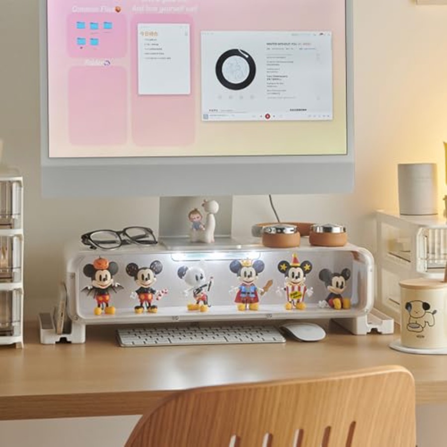 Monitor Stand Riser Computer M - Monitor Riser Wood recensie en prijs