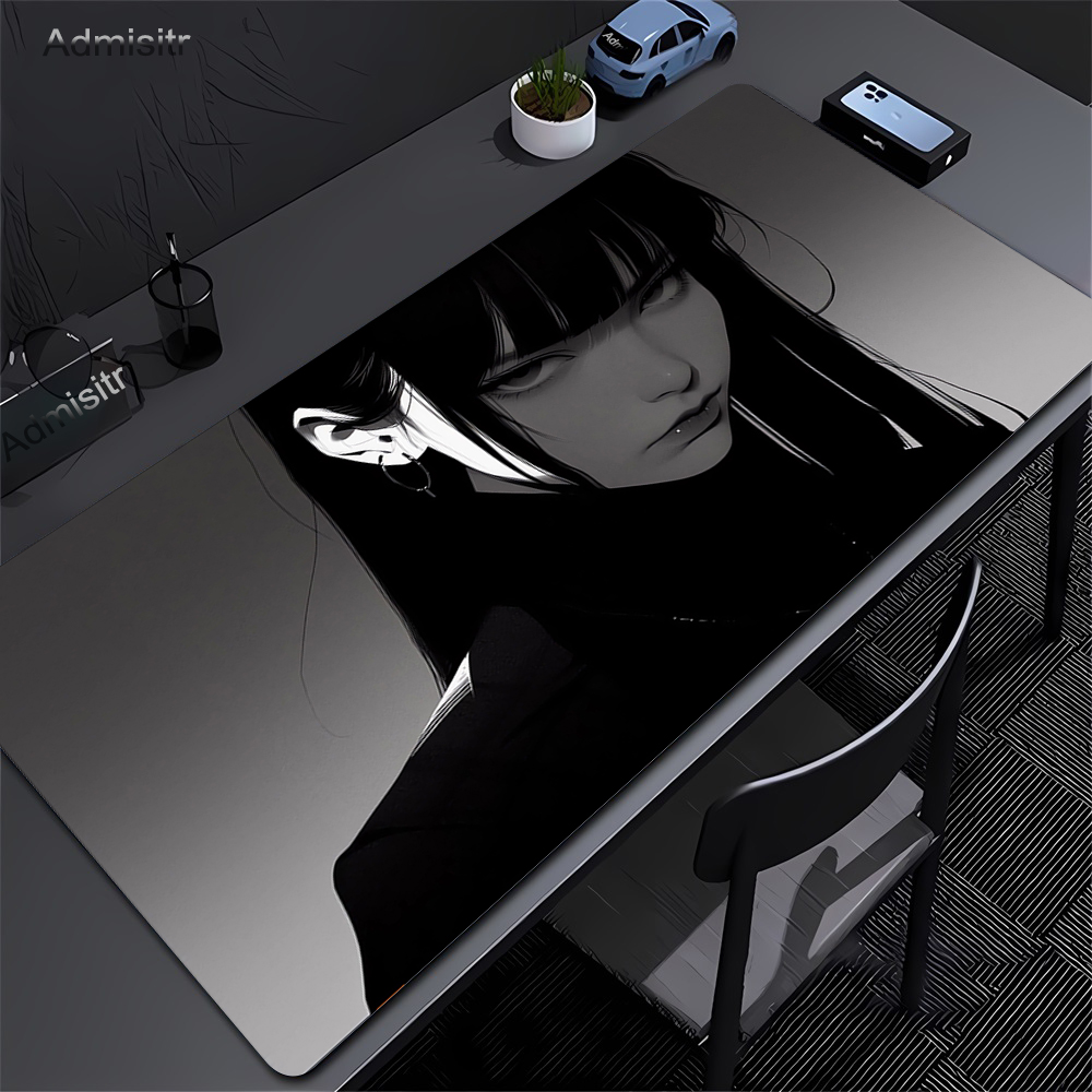 Black Anime Dark Girl Table Ma - Desk Setup Dark recensie en prijs