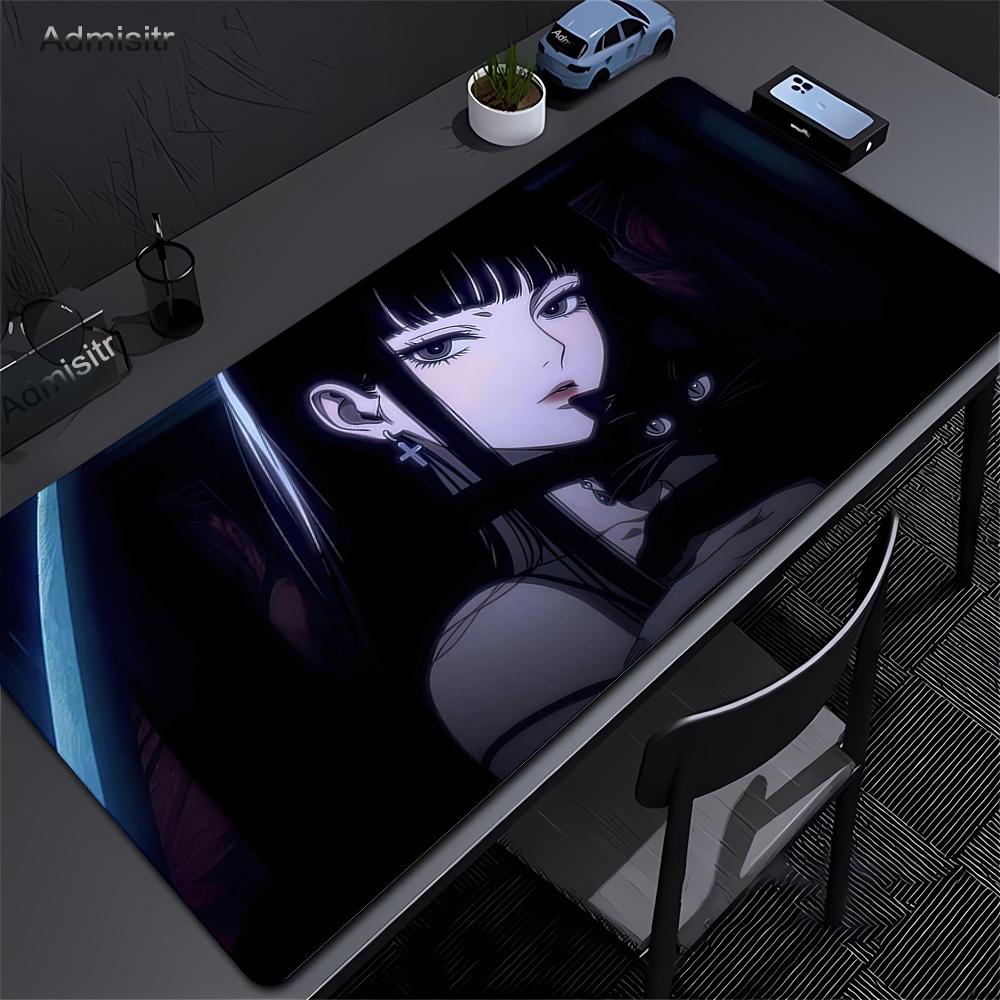 Black Anime Dark Girl Table Ma - Desk Setup Dark recensie en prijs