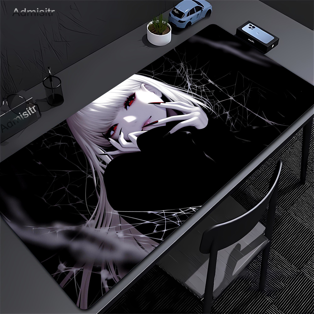 Black Anime Dark Girl Table Ma - Desk Setup Dark recensie en prijs