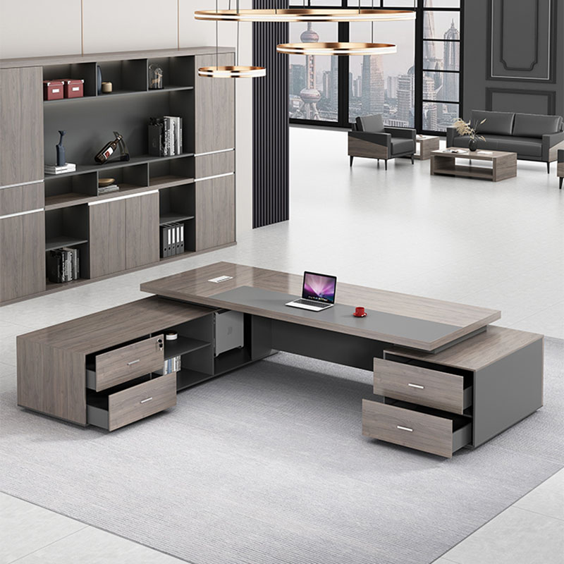 Desk Luxury Storage L Shaped E - Desk Setup In Office recensie en prijs
