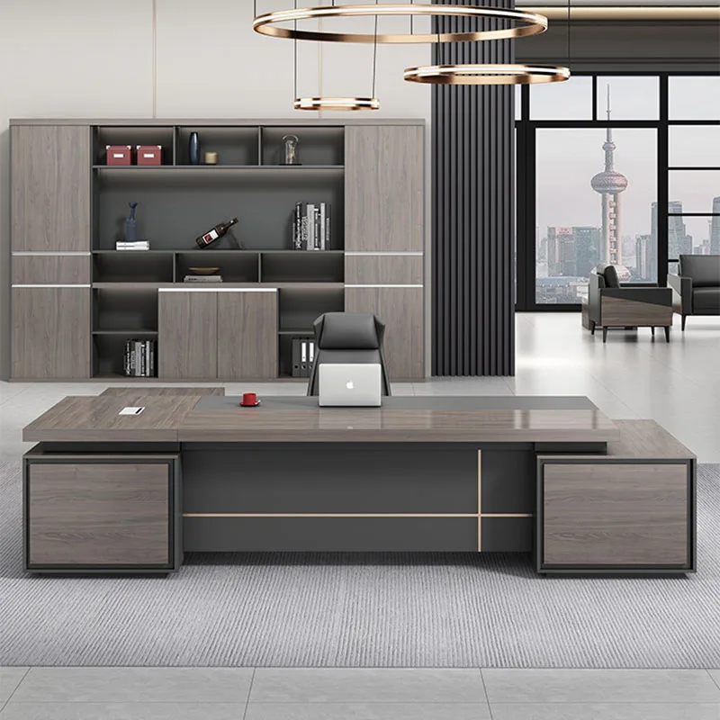 Desk Luxury Storage L Shaped E - Desk Setup In Office recensie en prijs
