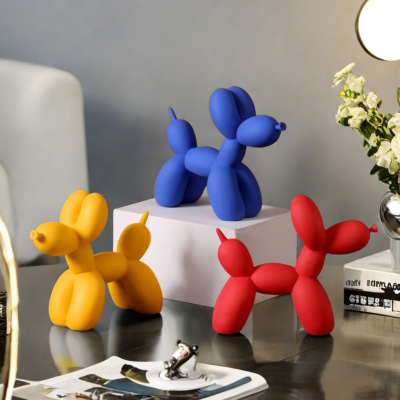 Lovely Color Resin Balloon Dog - Desk Setup Study recensie en prijs
