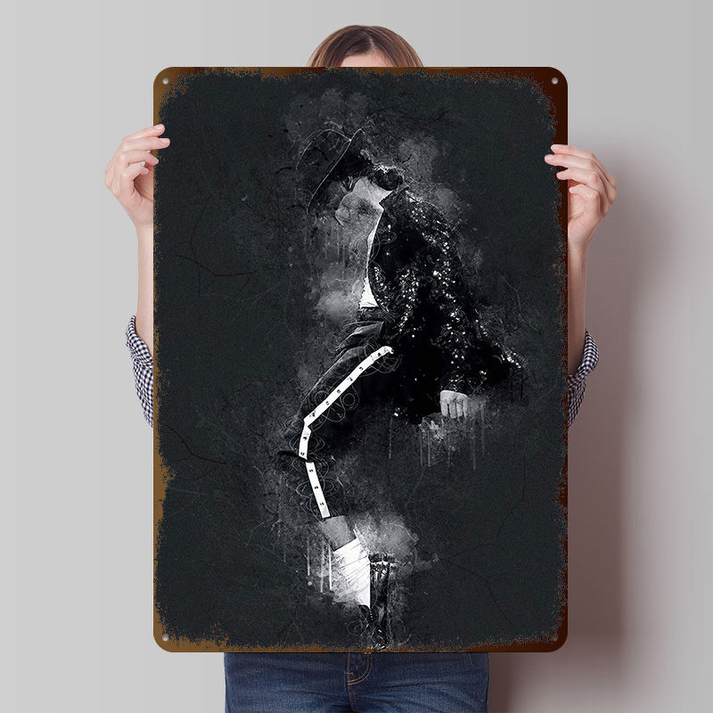 Michael Jackson Tinplate Poste - Desk Setup Poster recensie en prijs