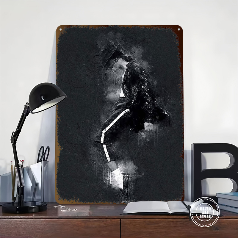 Michael Jackson Tinplate Poste - Desk Setup Poster recensie en prijs