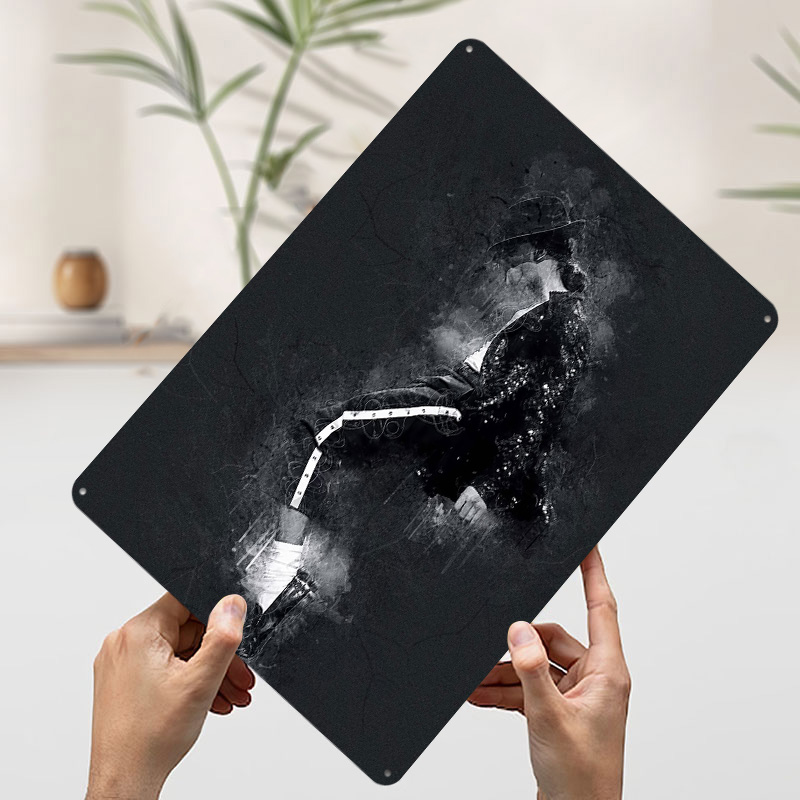 Michael Jackson Tinplate Poste - Desk Setup Poster recensie en prijs