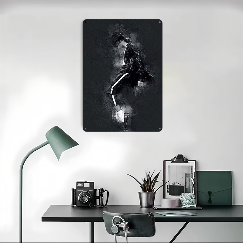 Michael Jackson Tinplate Poste - Desk Setup Poster recensie en prijs