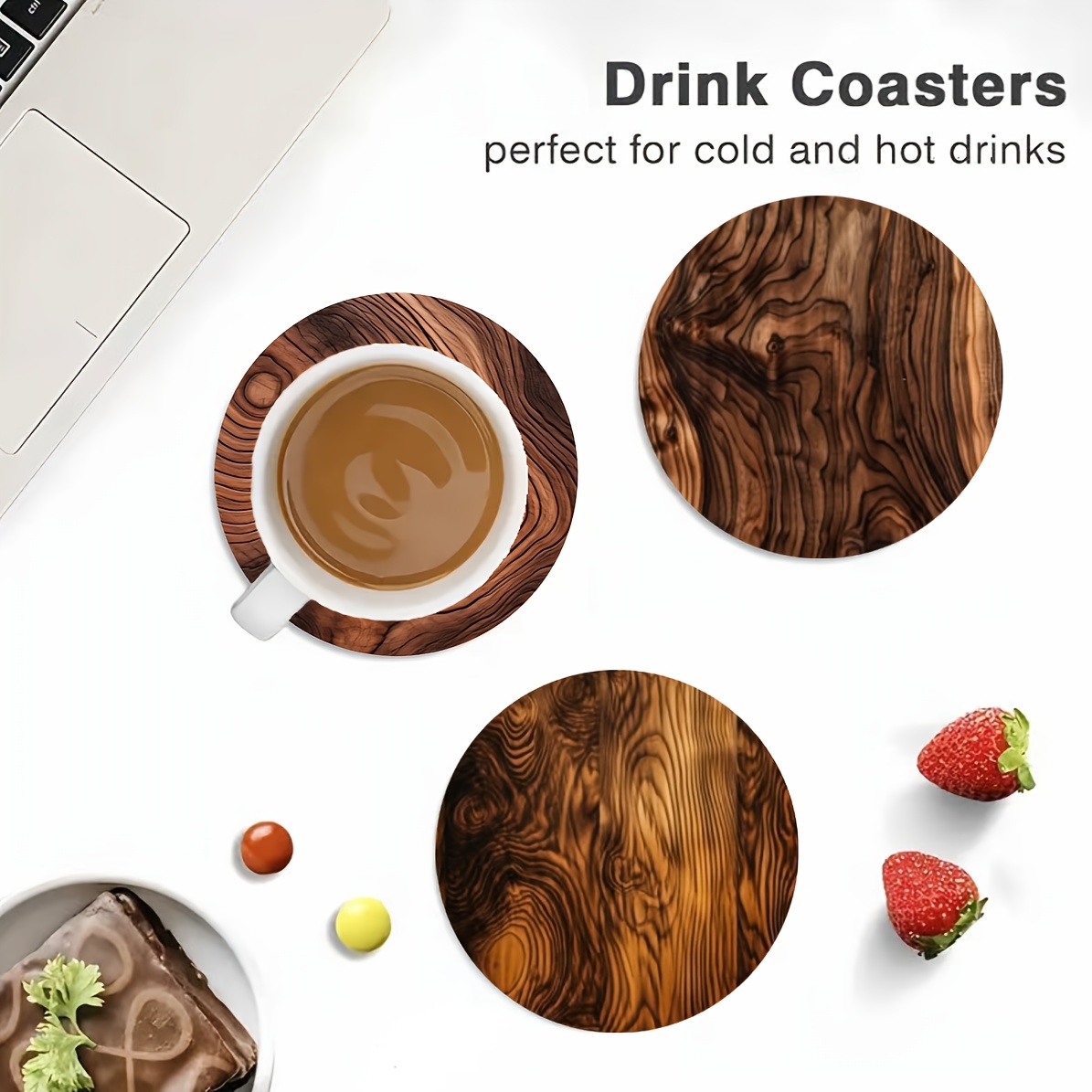 2D Retro Elegant Dark Wood Gra - Desk Setup Dark recensie en prijs