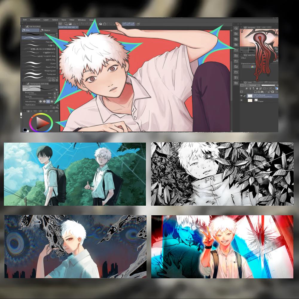Manga Dark T-The Summer Hikaru - Desk Setup Dark recensie en prijs