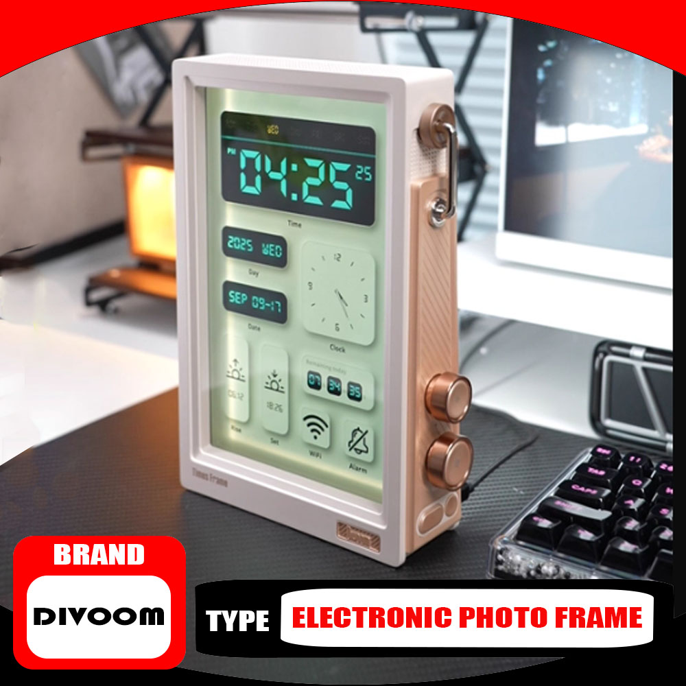 Divoom Times Frame 10.1″ Smart - Desk Setup With Speakers recensie en prijs