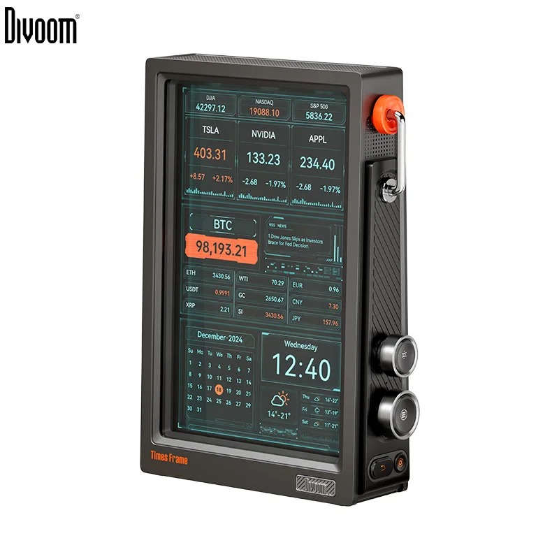 Divoom Times Frame 10.1″ Smart - Desk Setup With Speakers recensie en prijs