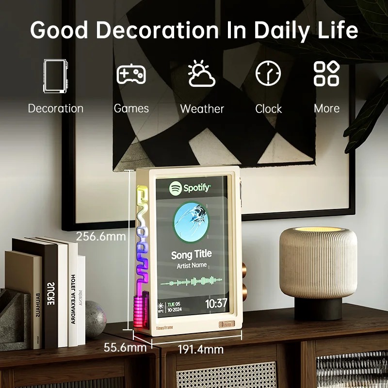Divoom Times Frame 10.1″ Smart - Desk Setup With Speakers recensie en prijs