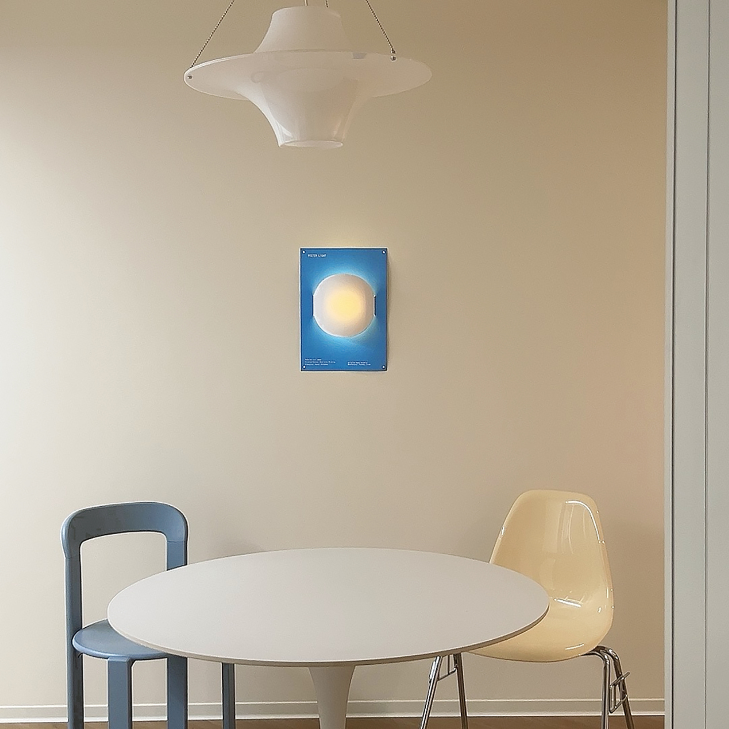 Illustration Poster Night Ligh - Desk Setup Poster recensie en prijs