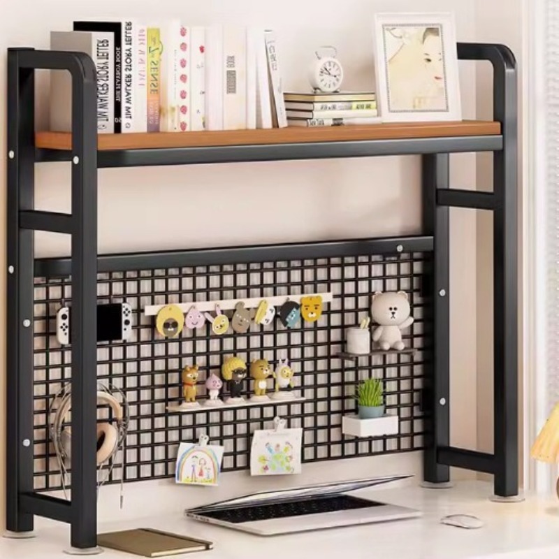 Grid Shelf Desktop Shelf Desk  - Desk Setup Study recensie en prijs