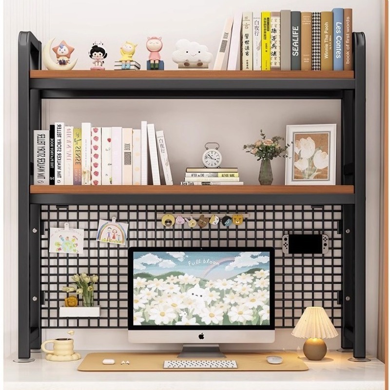 Grid Shelf Desktop Shelf Desk  - Desk Setup Study recensie en prijs
