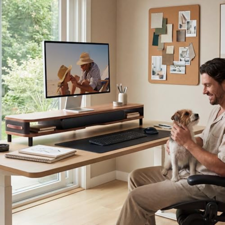 Dual monitor riser for ergonom - Dual Monitor Desk Setup recensie en prijs