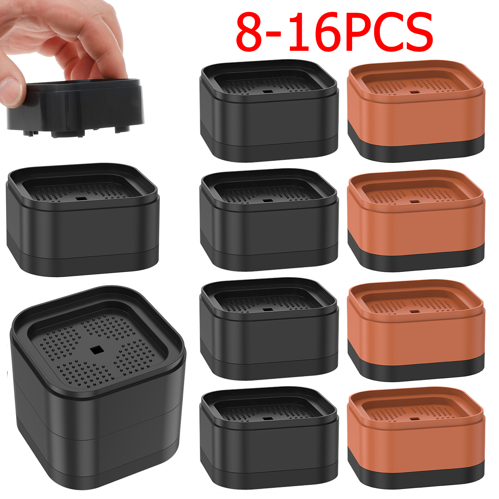 8-16 Pcs Furniture Risers Nons - Desk Setup Riser recensie en prijs