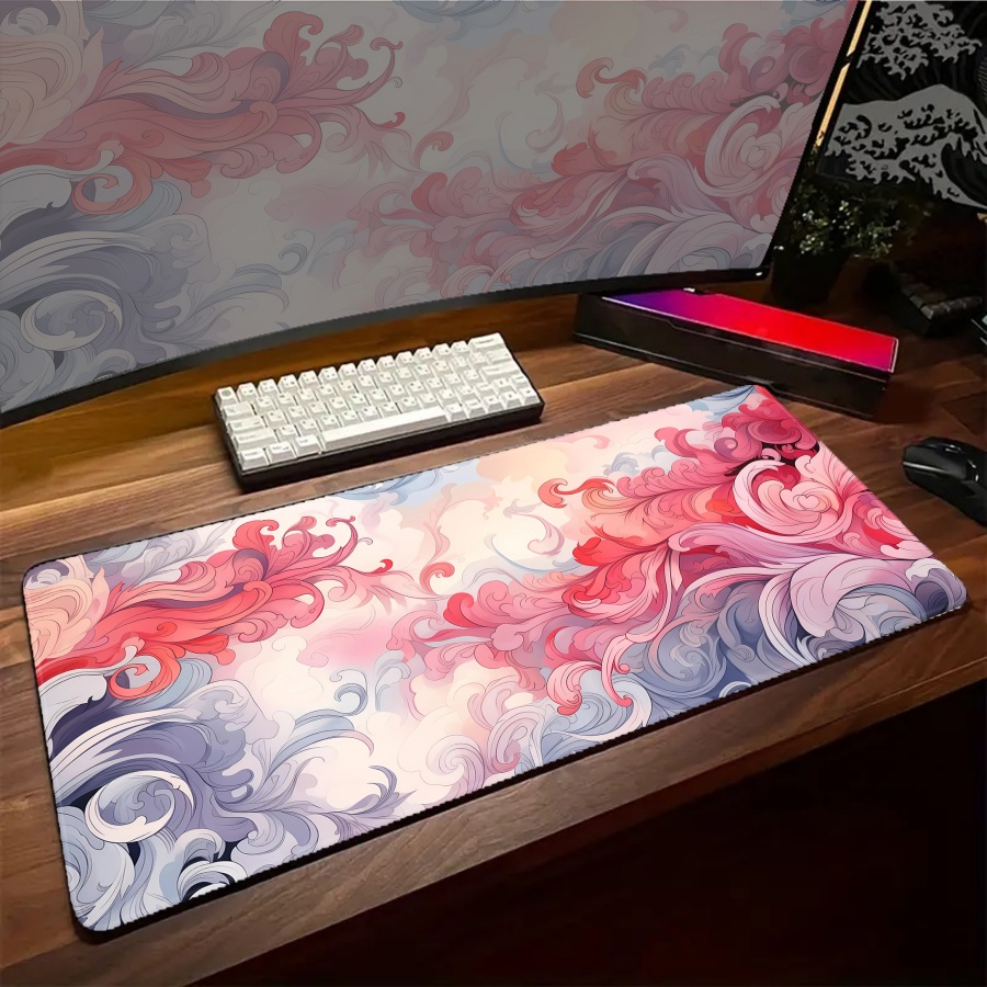 Large Art Feather Mouse pad Ga - Desk Setup Art recensie en prijs
