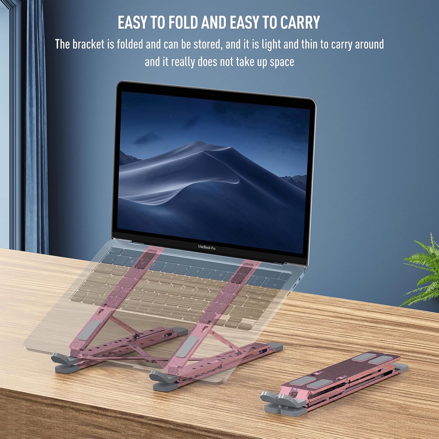 Portable Laptop Stand Foldable - Desk Setup Riser recensie en prijs