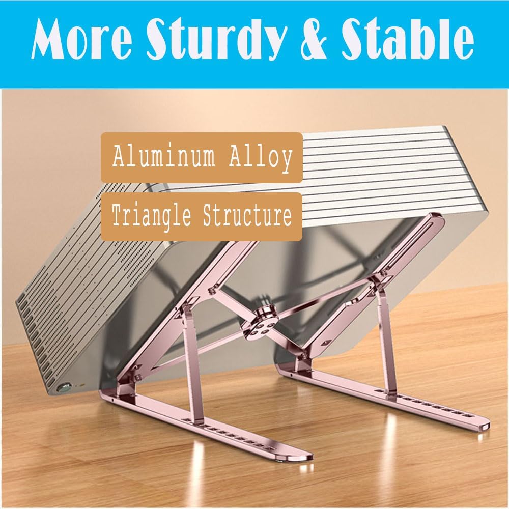 Portable Laptop Stand Foldable - Desk Setup Riser recensie en prijs